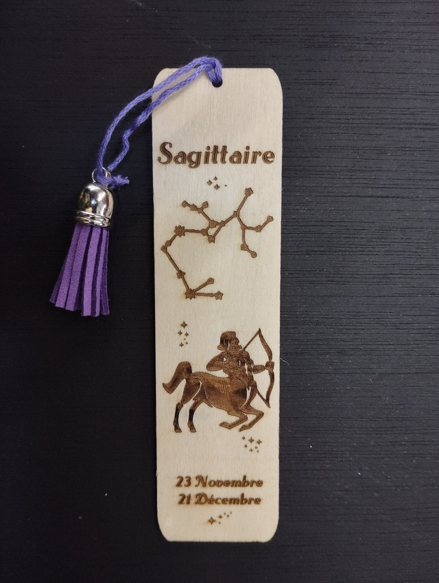 Marque-pages signe astrologique Sagittaire