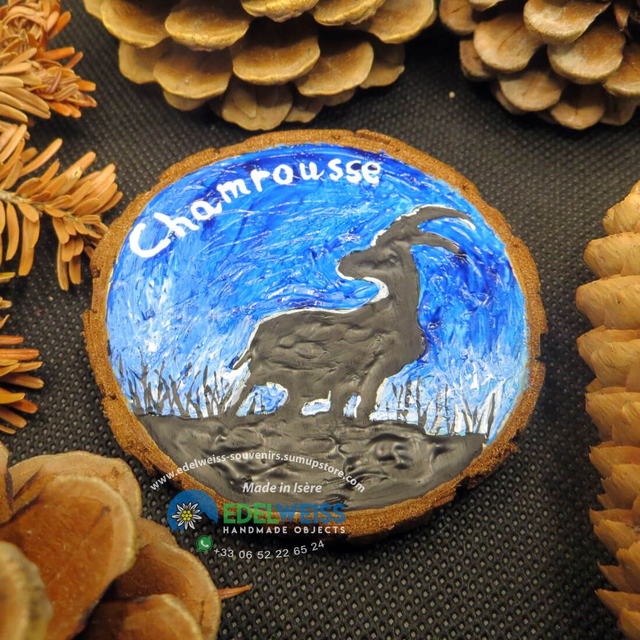 Chamrousse - bouquetin à l'aube