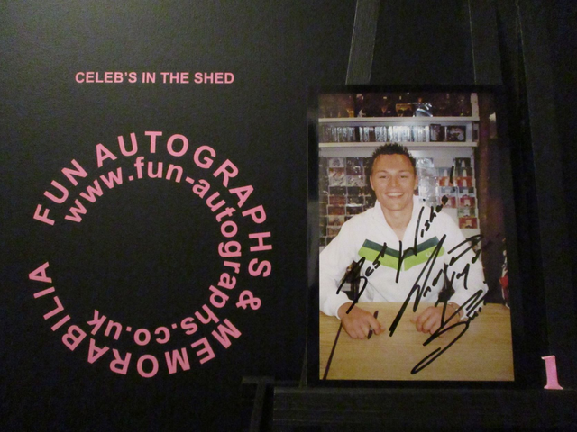 Andrew Hayden-Smith Authentic Autographed 6x4 Our Facing Black Border Photograph (1)