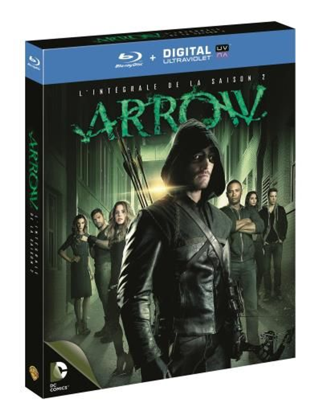 Arrow l&#039;intégrale de la saison 2 Blu-ray + Digital Uv . Tout neuf !