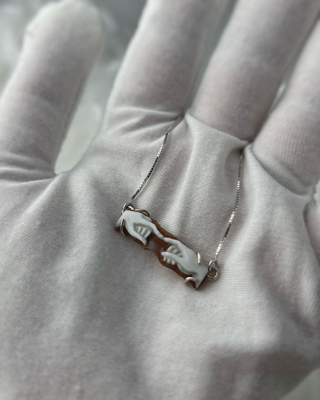 Collier Tocco in Cammeo