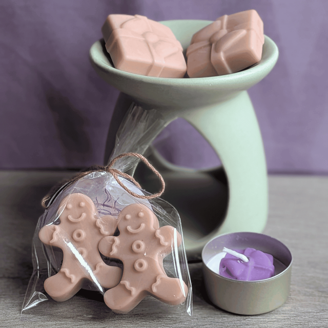 Coffret Duo Fondants de noël &amp; Bougie Initiale