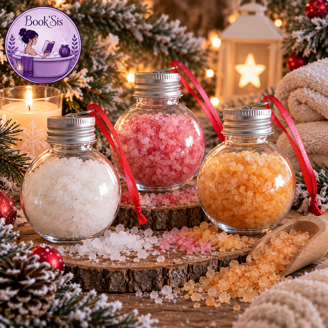 Boules de Noël " Sels de bain "