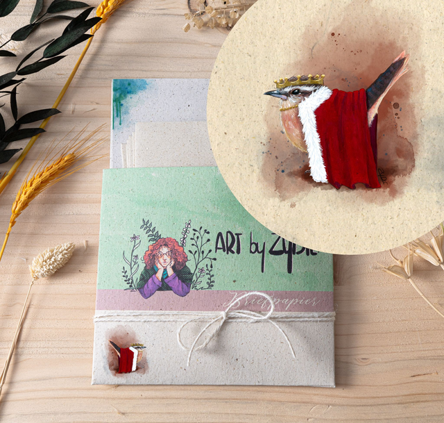 Briefpapier - Zaunkönig