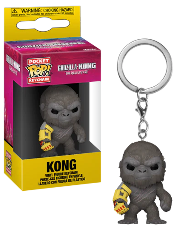 Kong con Braccio Meccanico - Godzilla x Kong - Pocket Pop Keychain 🦍🦾
