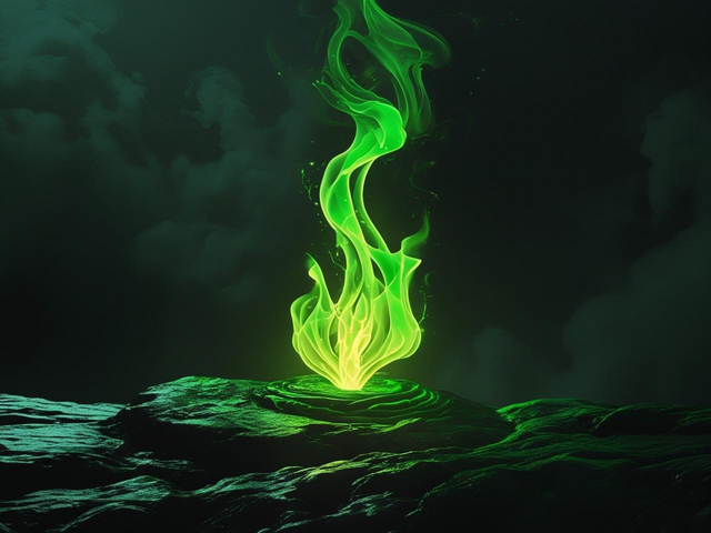 The Green Flame Pulse - Same Day Delivery 