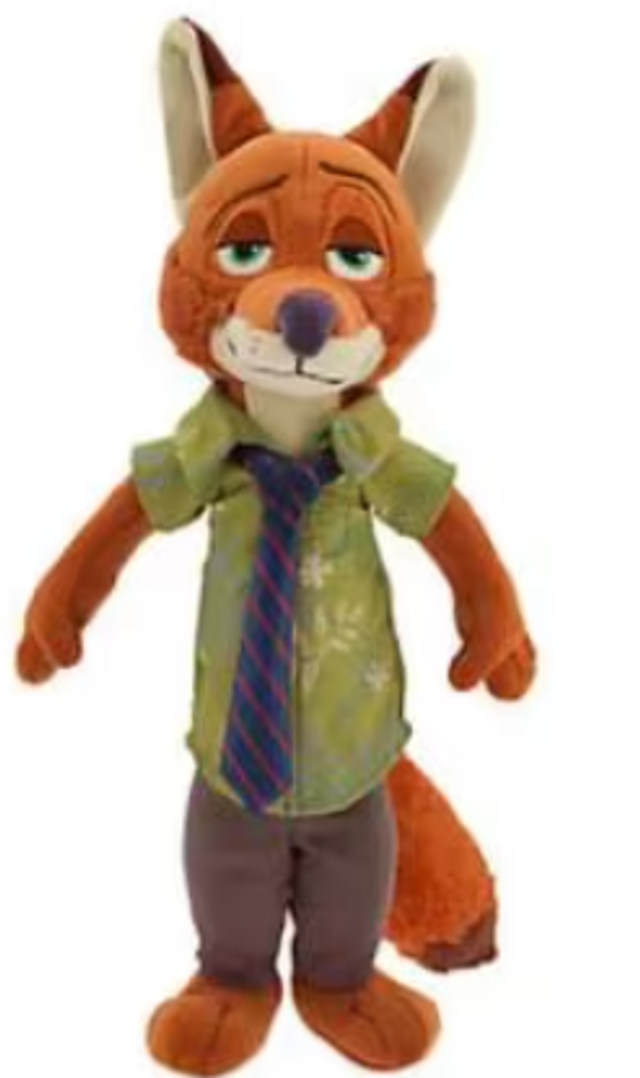 Disney grote Zootopia knuffel - Nick Wilde (40cm)