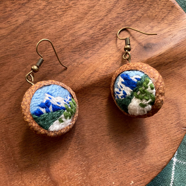 Boucles paysage &quot;La montagna&quot;