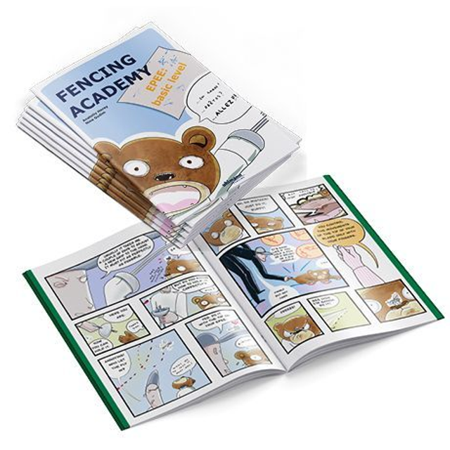 Comic &quot;FENCING ACADEMY&quot;