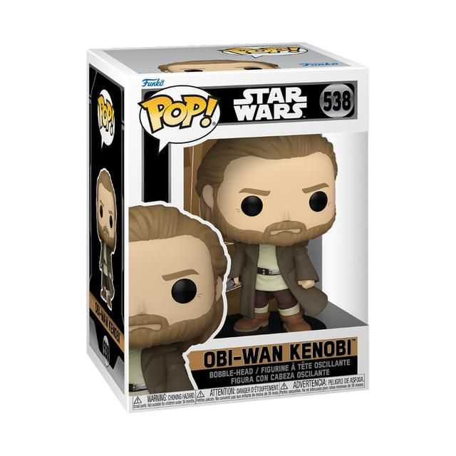 Funko POP! Pop Star Wars Obi Wan Kenobi 538 Vinyl Figure 9cm