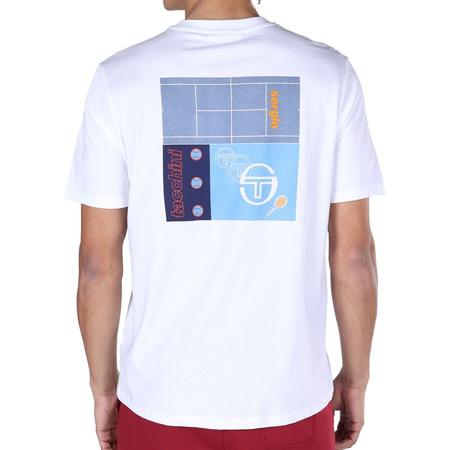 41763 TERRENO CO T-SHIRT SERGIO TACCHINI 1061-WHT/INF