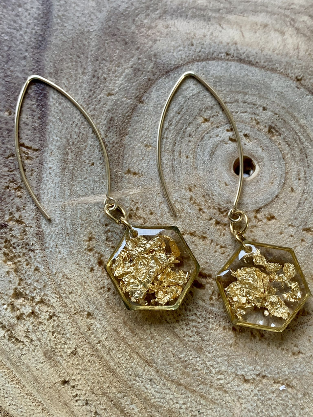 Boucles d&#039;oreilles en goldfilled