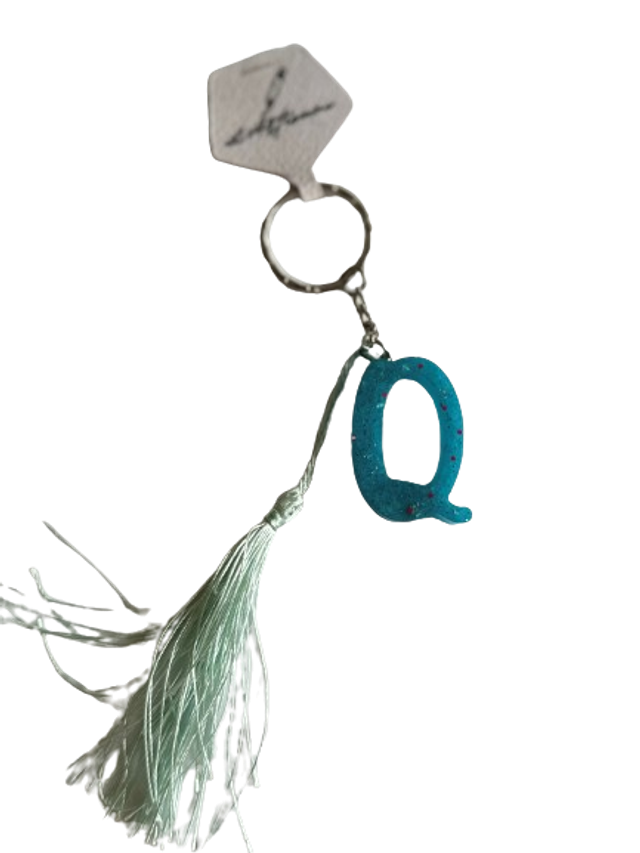 Porte clé lettre Q
