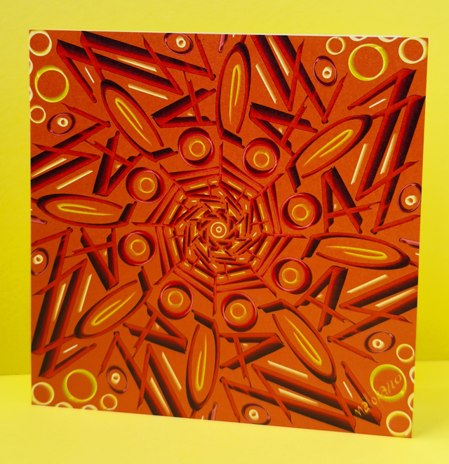 cosa siamo diventati 3 - karte mit einlageblatt und couvert