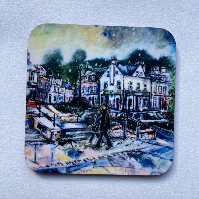 Christmas- Coaster- Melrose-Merry Christmas from Melrose