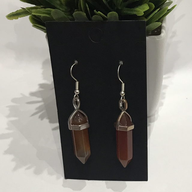 Brown Dangling Earrings-BDE773