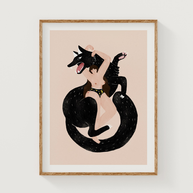 La femme &amp; le Loup 