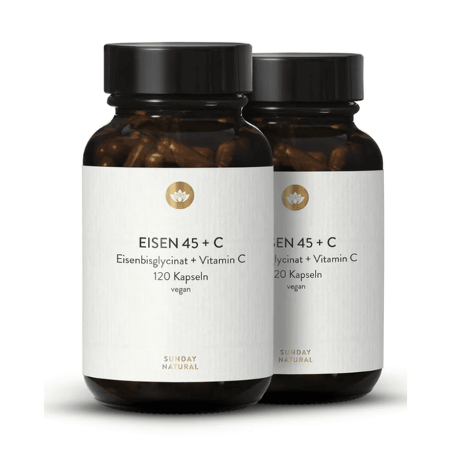 Eisenbisglycinat plus Vitamin C 45mg