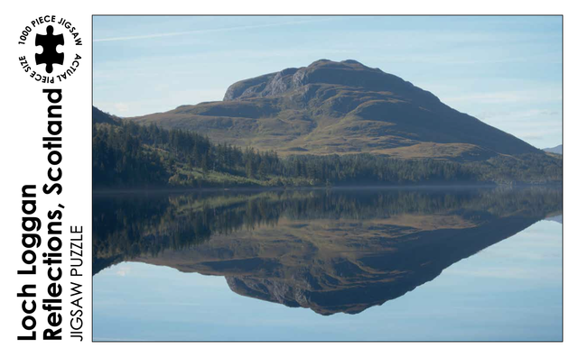 Loch Laggan. 1000 piece jigsaw puzzle