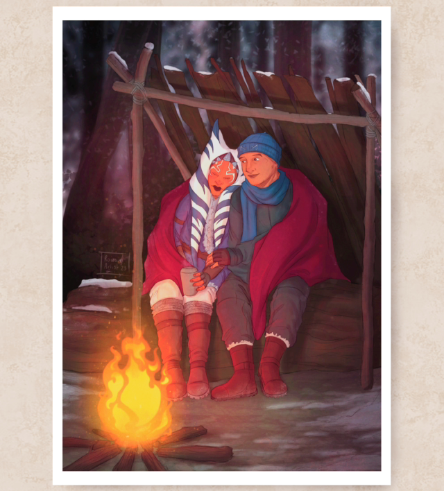 Star Wars - Ahsoka and Rex Print-P65