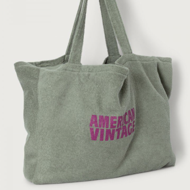 American Vintage Tote Bag Bobypark Clay