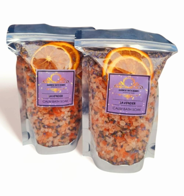 Lavender Bathsoak 400g