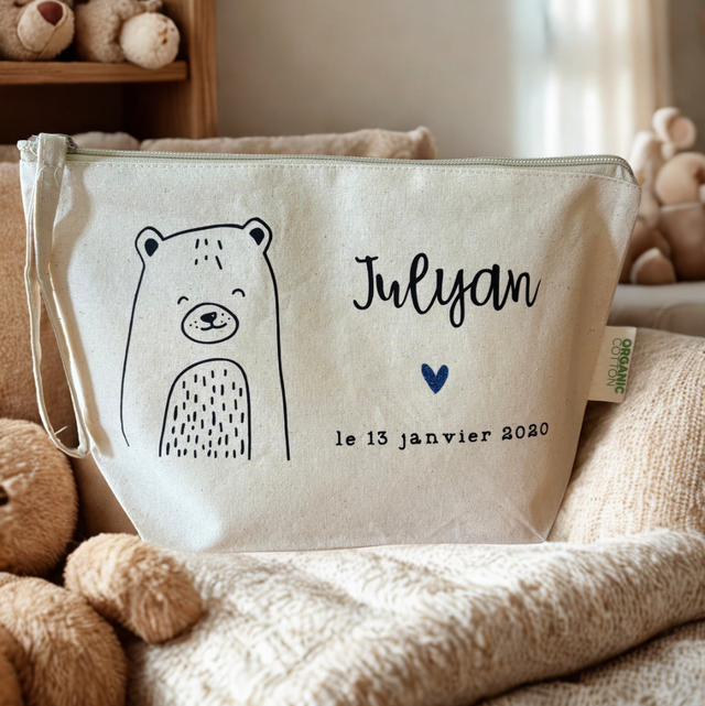 Paulette la grande pochette - Prénom et date de naissance 