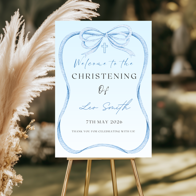 Christening board