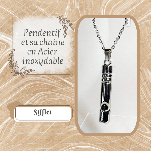 Pendentif XL - Sifflet