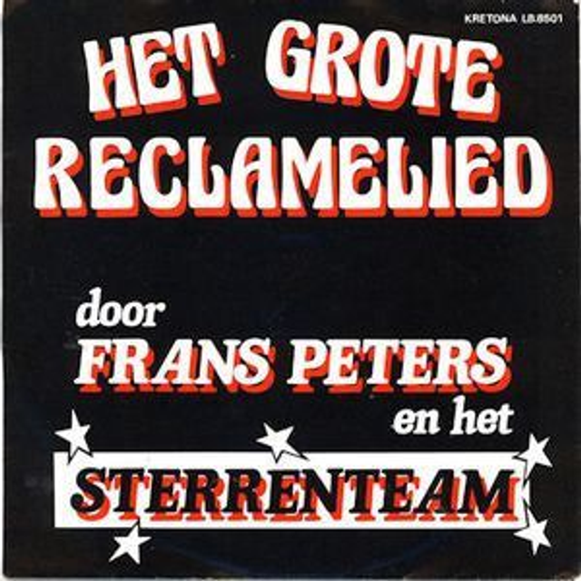 Frans Peters &amp; Het Sterrenteam - Het Grote Reklamelied