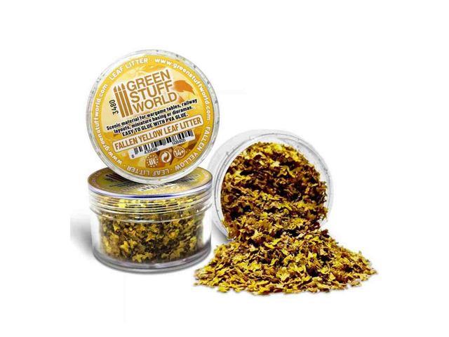 Feuilles Naturelles Modélisme - Jaune tombante GSW 3480