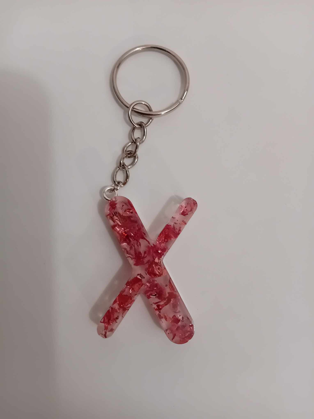 porte clef lettre X
