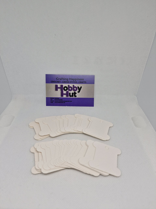 Cardboard Thread Bobbins x50