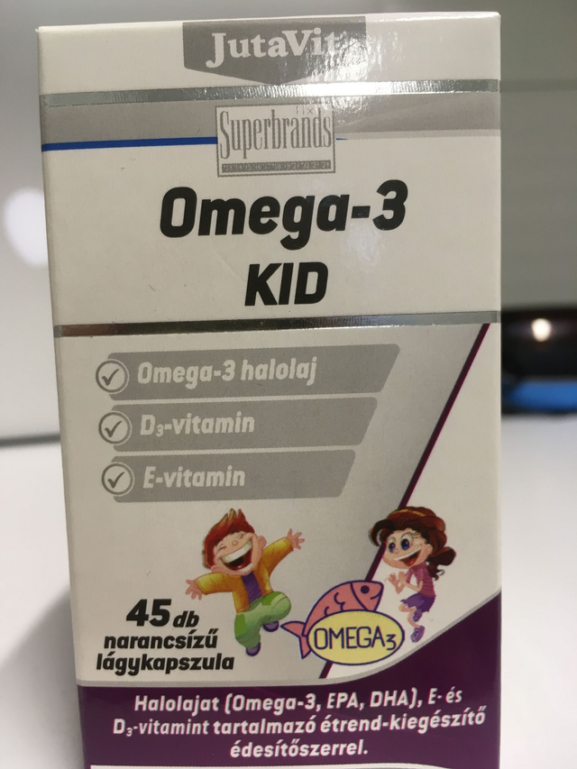 JutaVit Omega-3 Kid 45ks