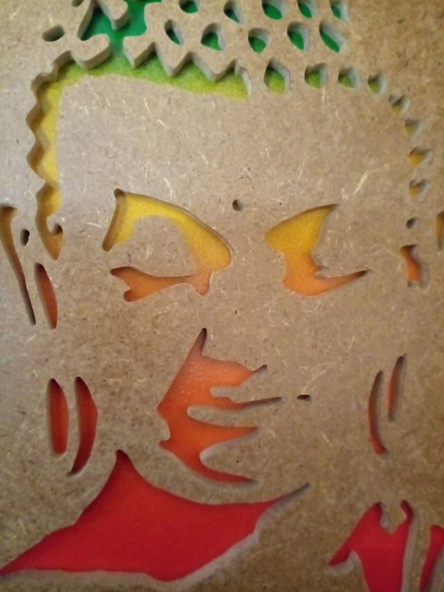 Tableau de Buddha - 19x27 cms