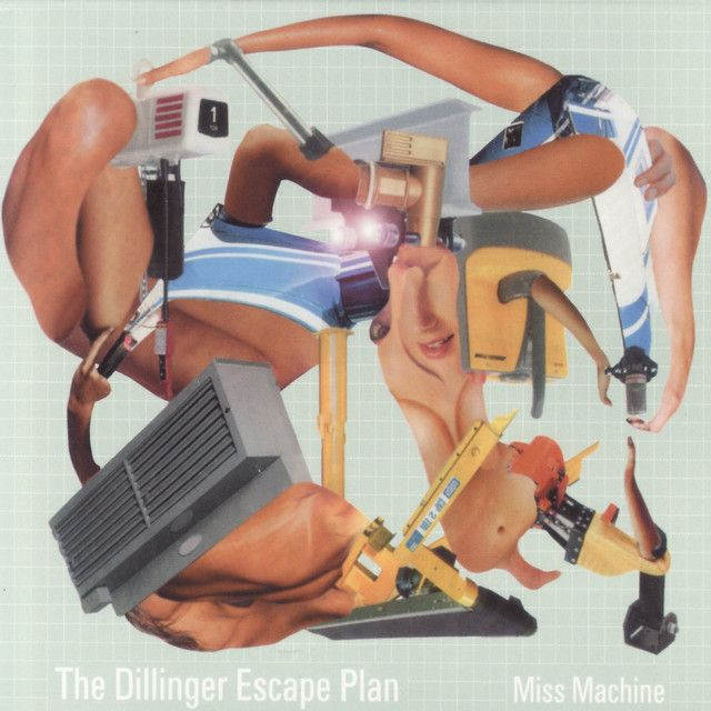 Dillinger Escape Plan, The - Miss Machine LP (Custom Tri-Colour Merge with Splatter Vinyl)