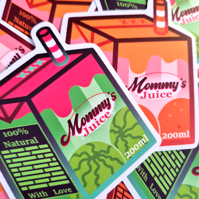 Mommy's Juice Stickers