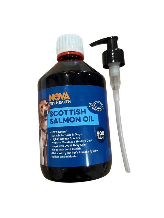 Scottish Salmon Oil – 500ml