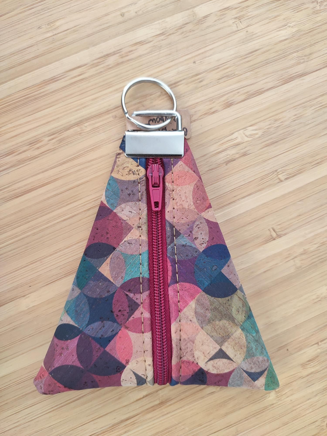 Porte monnaie/ clefs berlingot "Rainbow"