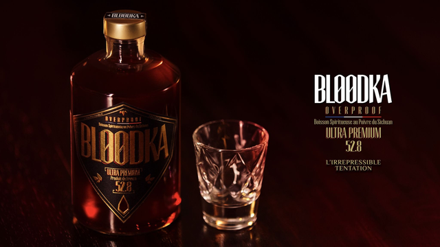 BLOODKA OVERPROOF 52.8 Limited Edition