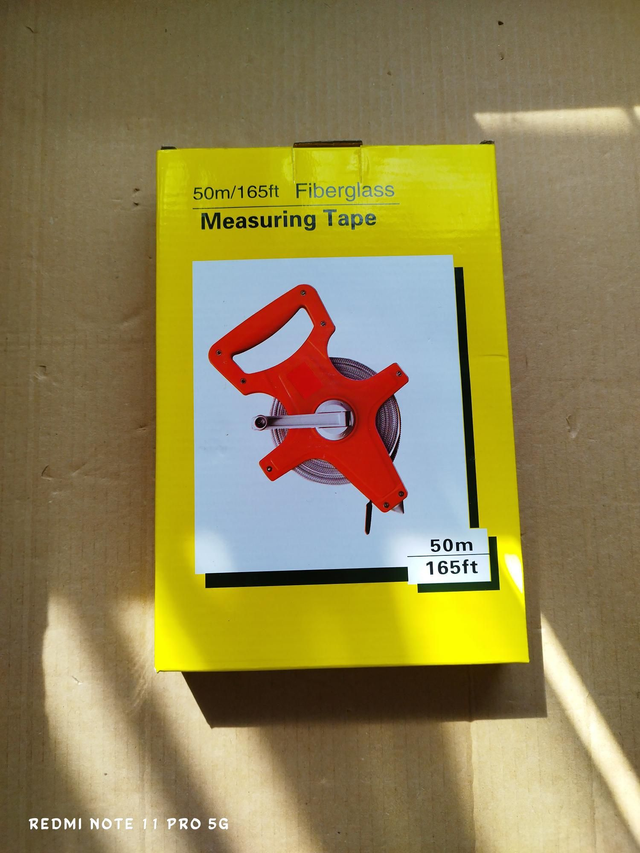 Ruban à mesurer en fibre de verre – 50m