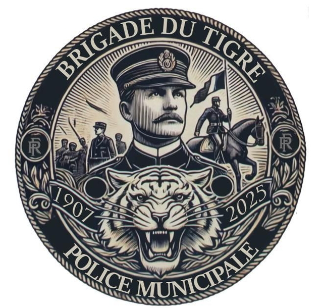 Patch tisse/sublimé Brigade du Tigre 