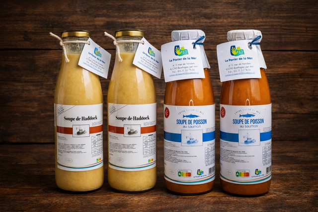 Lot découverte - Soupes de la mer (x4)