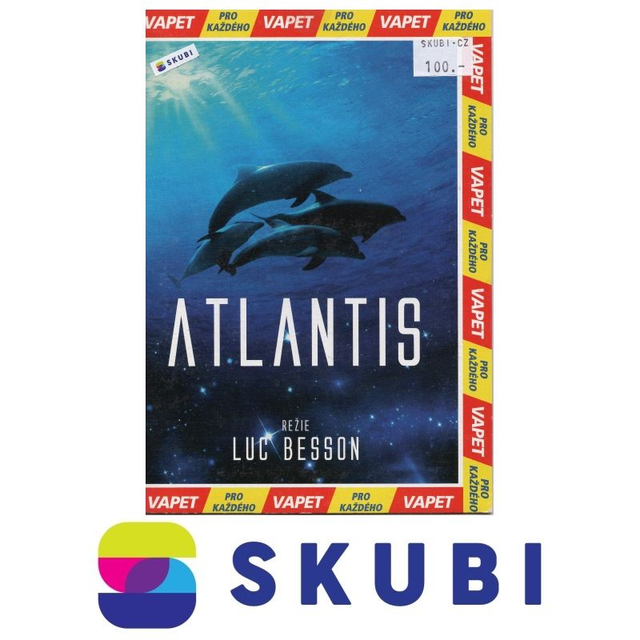 DVD Atlantis - fascinující exkurze do podmořského světa - francouzsky / české titulky