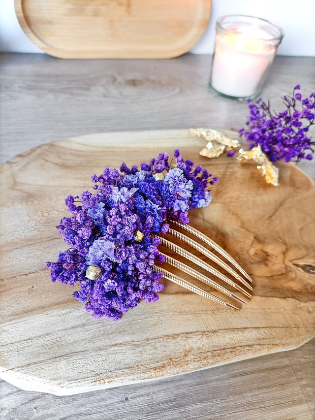 Peigne Fleur de Minuit