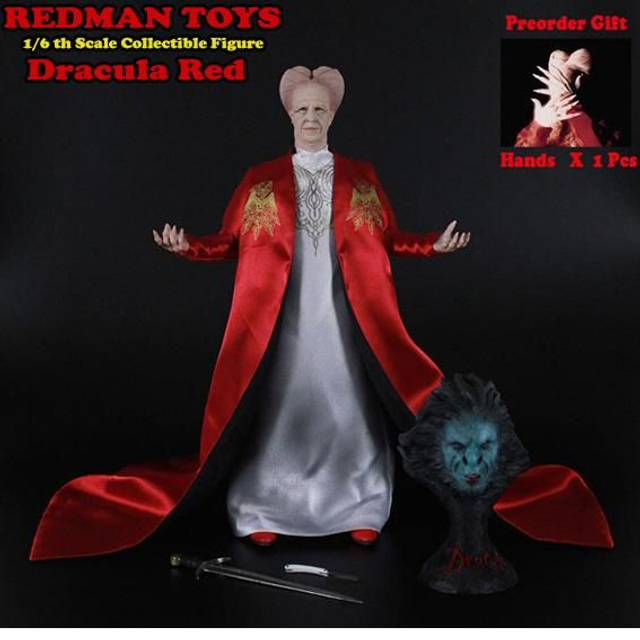 REDMAN TOYS DRACULA RED BRAN STOKER escala 1/6 30cm 