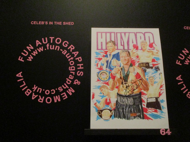 George Hillyard Limited Edition Signed A4 Portrait Drawing Print (64)