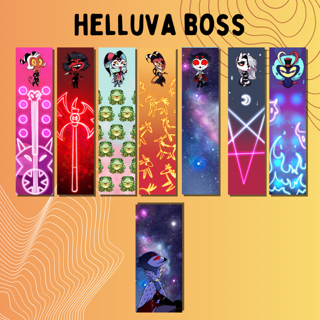 Helluva Boss Bookmarks