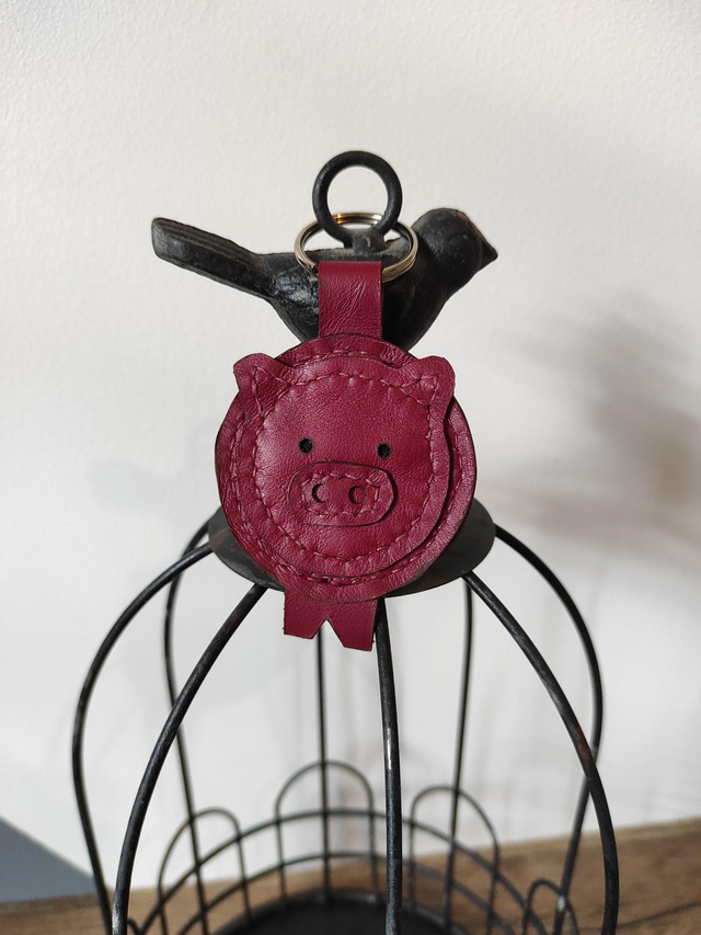 Porte clés cochon 