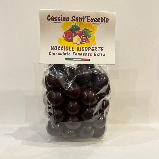 Nocciole Ricoperte Cioccolato Extra Fondente